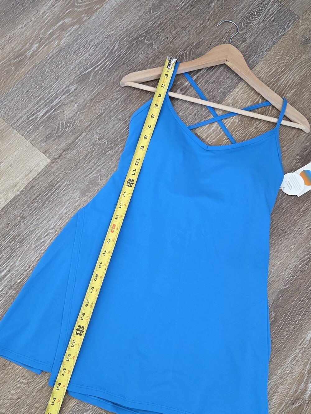 Vuori Solstice Dress Regatta Blue NWT Tennis Prep Casual Strappy PRICE FIRM HTF - Picture 6 of 13